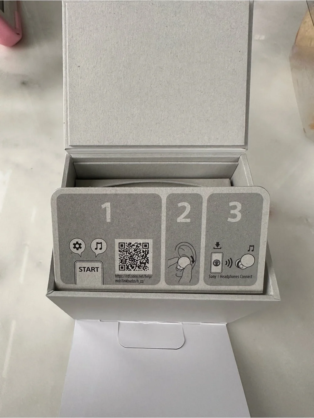 BRAND NEW Sony LinkBuds S True Wireless Earbuds - White